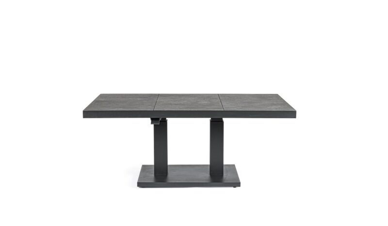 Truman - Mesa de terraza de 140 cm - Elevable Antracita - Imagen 4