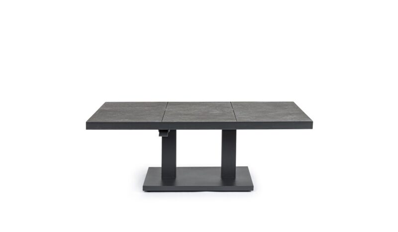 Truman - Mesa de terraza de 140 cm - Elevable Antracita - Imagen 5