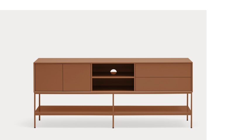 Platt - Aparador/Mueble TV de 166 cm, Teja